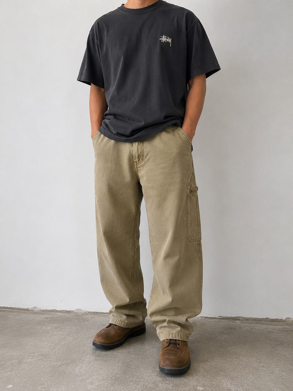 Columbia Sportswear Men’s 42 Khaki Utility Carpenter Workwear Pants Cotton